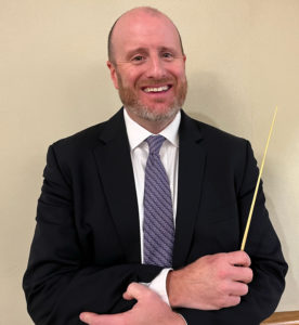 Tom Borning, conductor of Cape Cod Concert Band